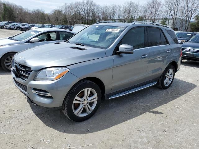 4JGDA5HB6FA577048 - 2015 MERCEDES-BENZ ML 350 4MATIC GRAY photo 1