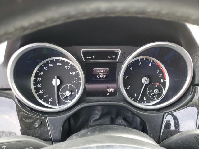 4JGDA5HB6FA577048 - 2015 MERCEDES-BENZ ML 350 4MATIC GRAY photo 9