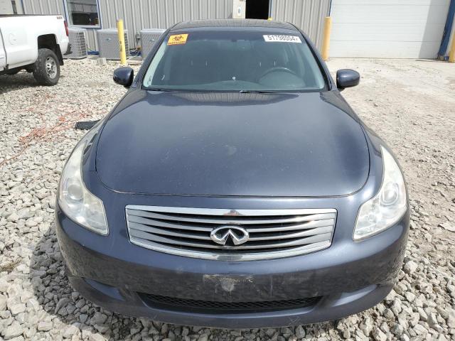 JNKBV61F48M277110 - 2008 INFINITI G35 GRAY photo 5