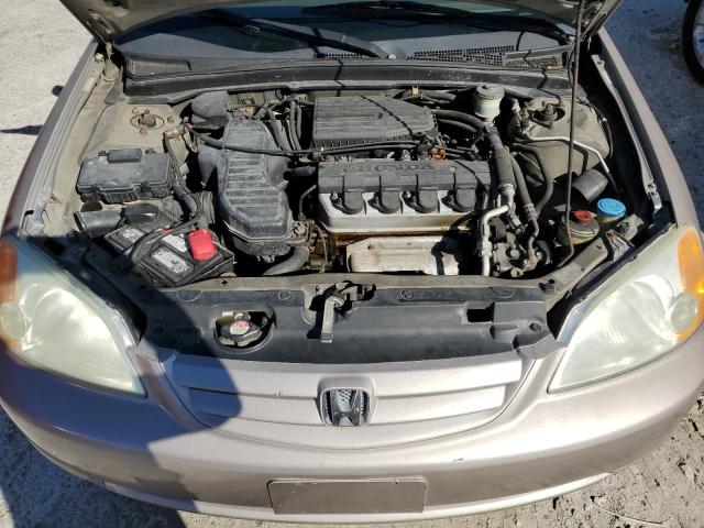 2HGES16523H606507 - 2003 HONDA CIVIC LX TAN photo 11