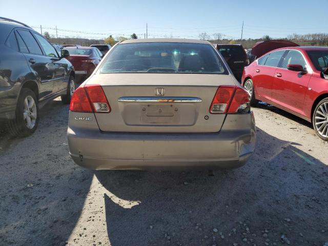 2HGES16523H606507 - 2003 HONDA CIVIC LX TAN photo 6