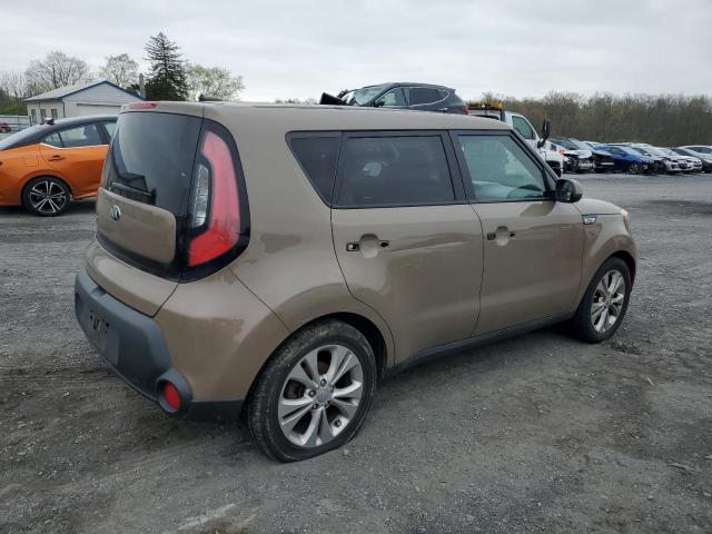 KNDJP3A58F7166973 - 2015 KIA SOUL + TAN photo 3