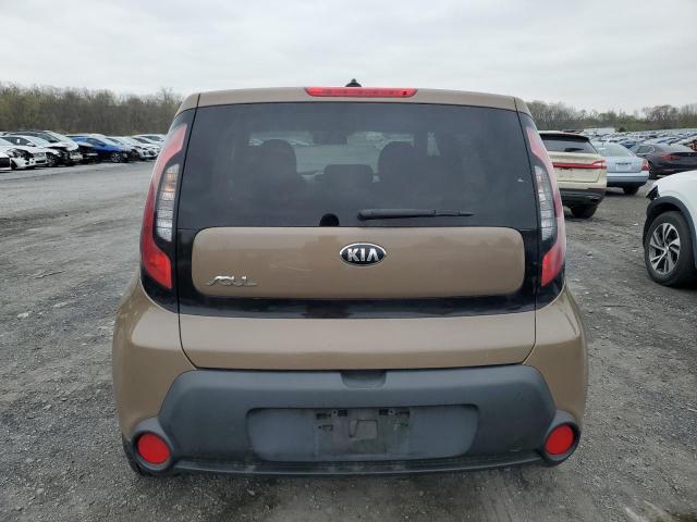 KNDJP3A58F7166973 - 2015 KIA SOUL + TAN photo 6