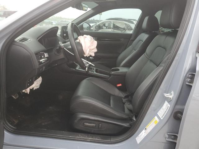 19XFL1G8XPE005985 - 2023 HONDA CIVIC SPORT TOURING GRAY photo 7