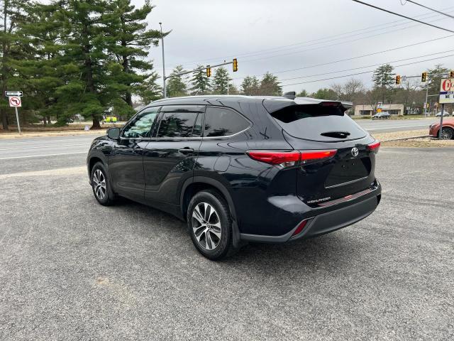 5TDGZRAH4LS502735 - 2020 TOYOTA HIGHLANDER XLE BLACK photo 4