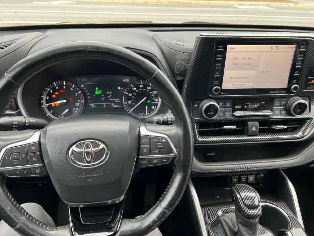 5TDGZRAH4LS502735 - 2020 TOYOTA HIGHLANDER XLE BLACK photo 7