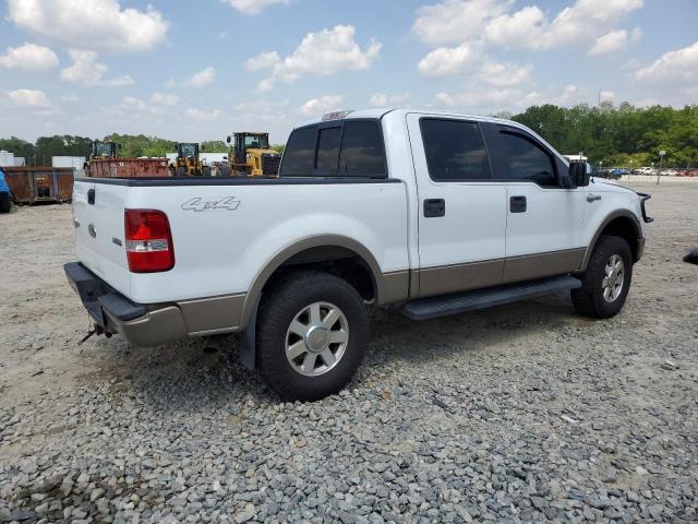 1FTPW14545KF16110 - 2005 FORD F150 SUPERCREW WHITE photo 3