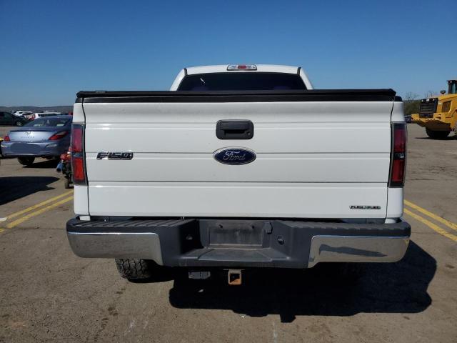 1FTFX1EFXBFC26443 - 2011 FORD F150 SUPER CAB WHITE photo 6