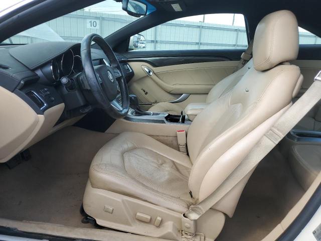 1G6DJ1E30C0121187 - 2012 CADILLAC CTS PERFORMANCE COLLECTION WHITE photo 7