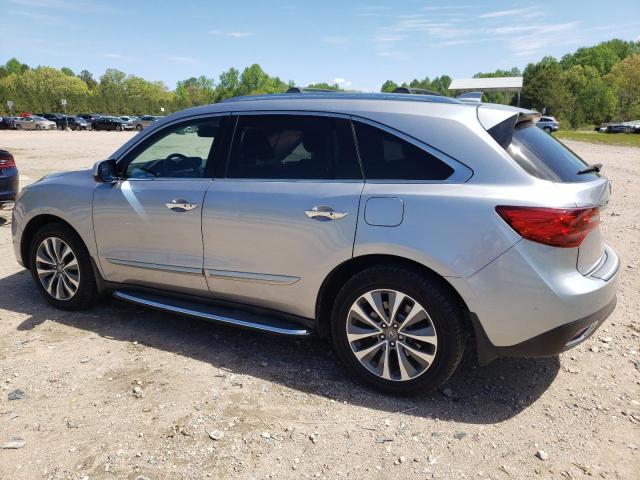 5FRYD3H47GB012754 - 2016 ACURA MDX TECHNOLOGY SILVER photo 2