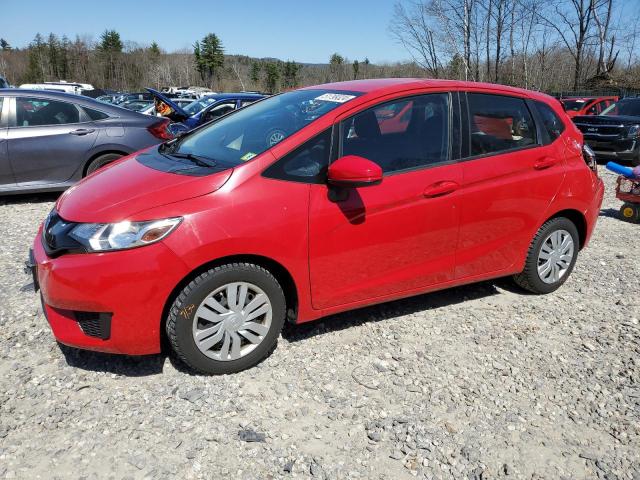 JHMGK5H59HS011583 - 2017 HONDA FIT LX RED photo 1