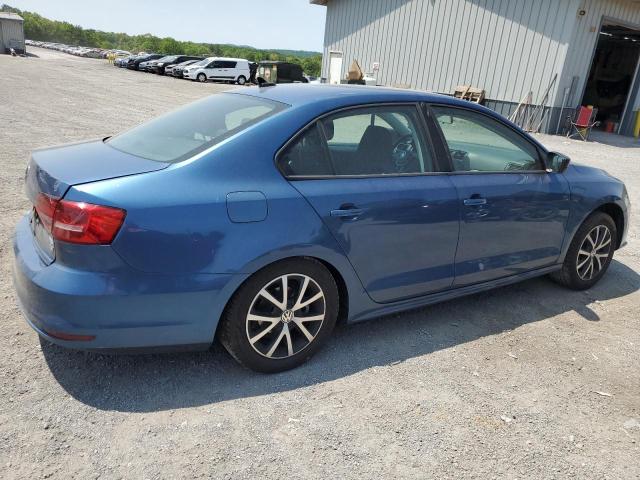 3VWD67AJ3GM212959 - 2016 VOLKSWAGEN JETTA SE BLUE photo 3