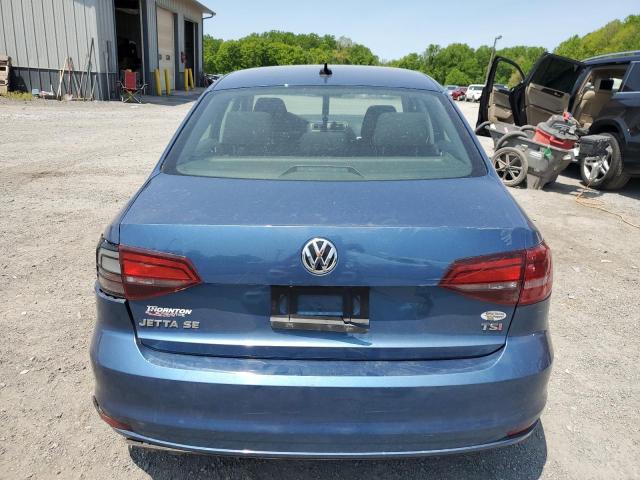 3VWD67AJ3GM212959 - 2016 VOLKSWAGEN JETTA SE BLUE photo 6