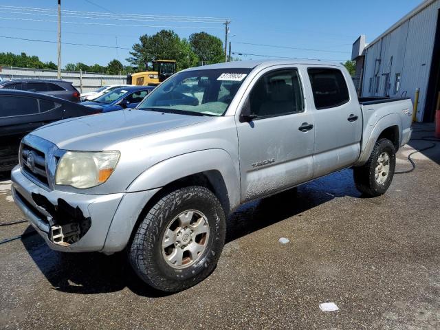 5TEJU62N16Z219059 - 2006 TOYOTA TACOMA DOUBLE CAB PRERUNNER SILVER photo 1