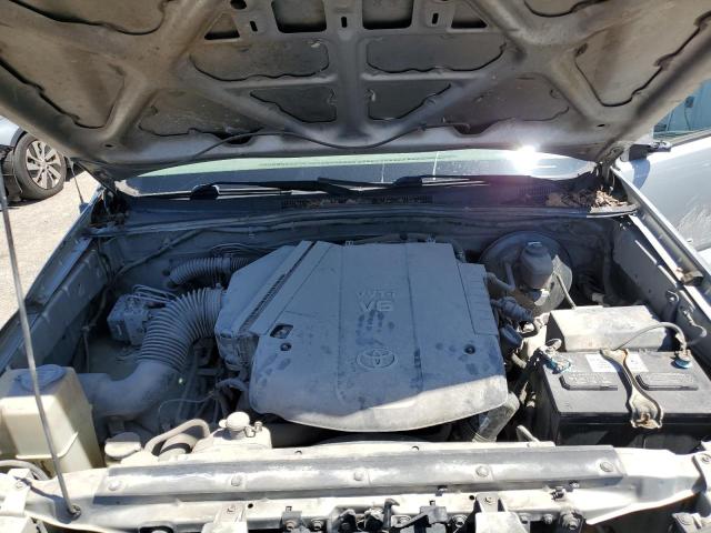 5TEJU62N16Z219059 - 2006 TOYOTA TACOMA DOUBLE CAB PRERUNNER SILVER photo 11