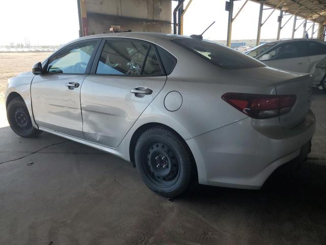 3KPA24AD5LE312351 - 2020 KIA RIO LX SILVER photo 2