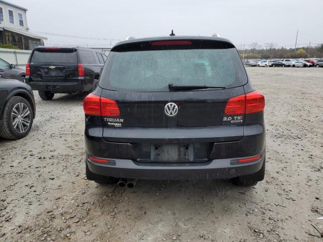 WVGBV7AX6FW572089 - 2015 VOLKSWAGEN TIGUAN S BLACK photo 6