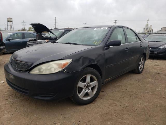 4T1BE32K14U370555 - 2004 TOYOTA CAMRY LE BLACK photo 1