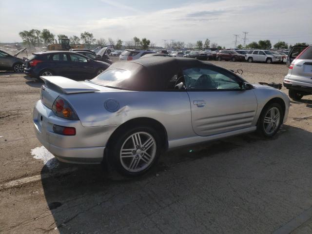 4A3AE55H83E025458 - 2003 MITSUBISHI ECLIPSE SPYDER GT SILVER photo 3