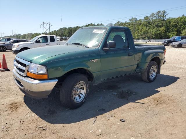 1FTYR10C5XPA02482 - 1999 FORD RANGER GREEN photo 1