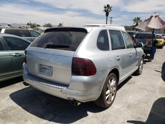 WP1AB29P35LA60532 - 2005 PORSCHE CAYENNE S SILVER photo 4