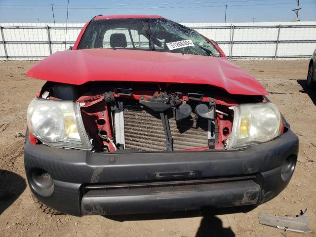 5TEUU42N27Z464004 - 2007 TOYOTA TACOMA ACCESS CAB RED photo 5