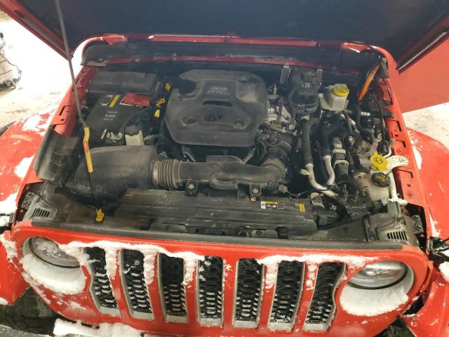 1C4JJXP64MW786392 - 2021 JEEP WRANGLER U SAHARA 4XE RED photo 11