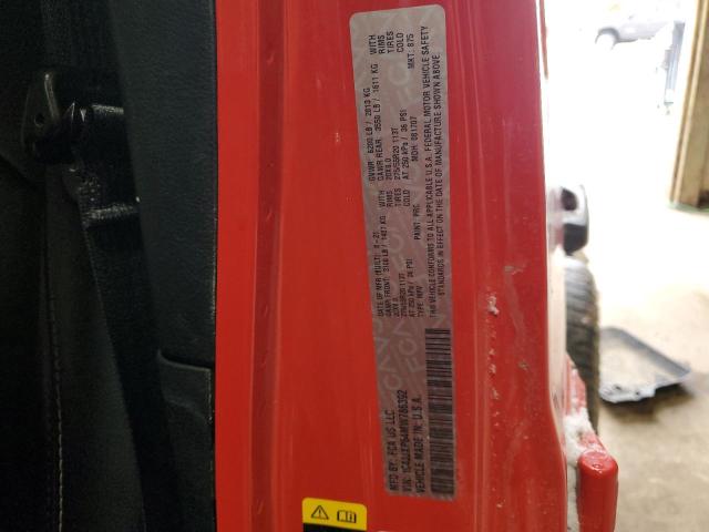 1C4JJXP64MW786392 - 2021 JEEP WRANGLER U SAHARA 4XE RED photo 13