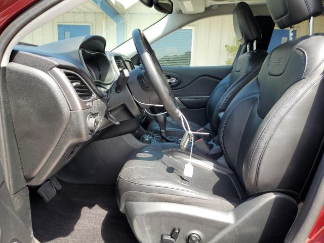 1C4PJMDN9KD235677 - 2019 JEEP CHEROKEE LIMITED წითელი ფოტო 7