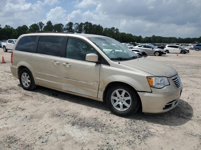 2C4RC1BG6DR525316 - 2013 CHRYSLER TOWN & COU TOURING 金色 照片 4