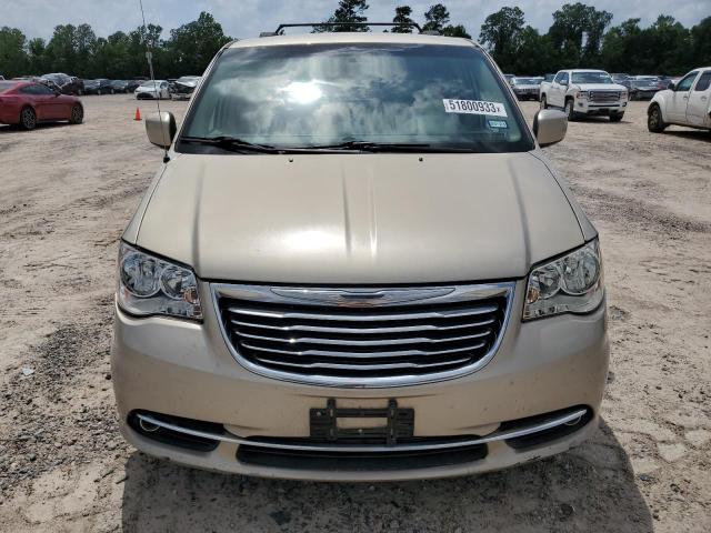 2C4RC1BG6DR525316 - 2013 CHRYSLER TOWN & COU TOURING 金色 照片 5