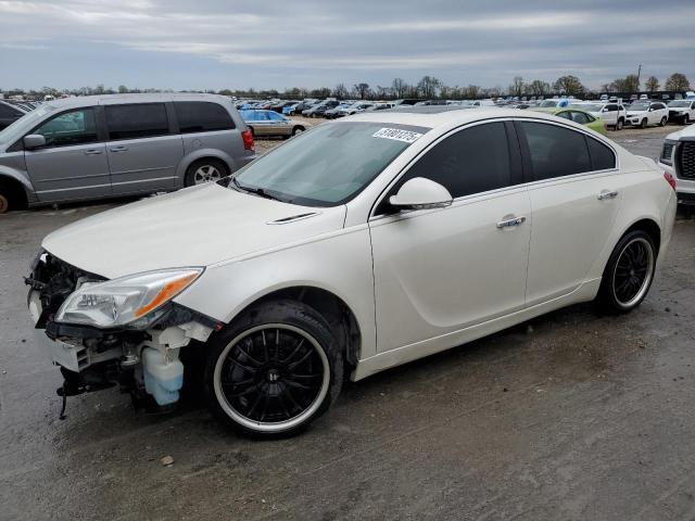 2G4GV5GV6C9213488 - 2012 BUICK REGAL GS SILVER photo 1