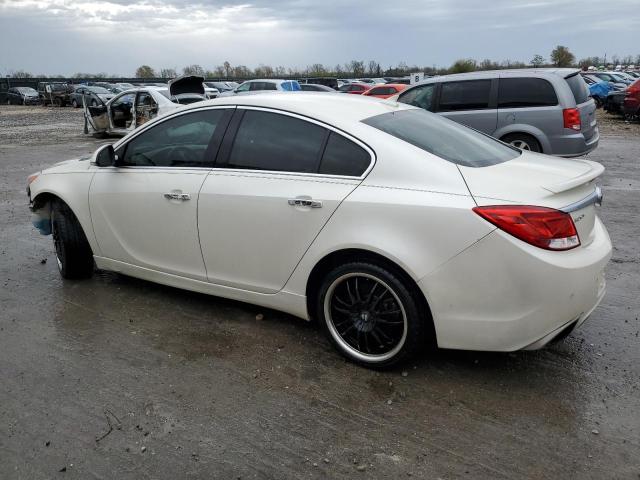 2G4GV5GV6C9213488 - 2012 BUICK REGAL GS SILVER photo 2