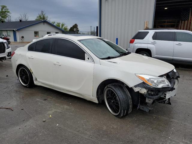 2G4GV5GV6C9213488 - 2012 BUICK REGAL GS SILVER photo 4