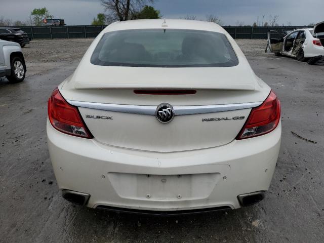 2G4GV5GV6C9213488 - 2012 BUICK REGAL GS SILVER photo 6
