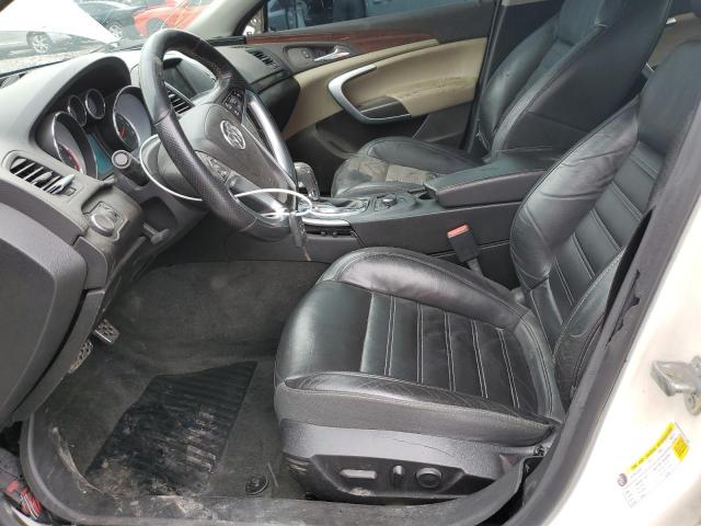 2G4GV5GV6C9213488 - 2012 BUICK REGAL GS SILVER photo 7