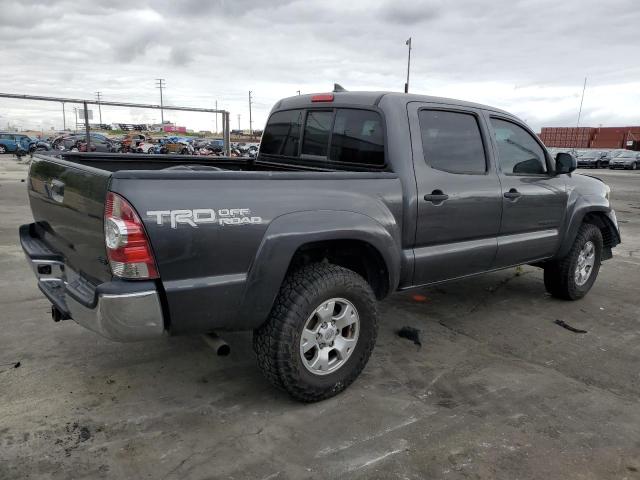 3TMJU4GN3FM184602 - 2015 TOYOTA TACOMA DOUBLE CAB PRERUNNER GRAY photo 3