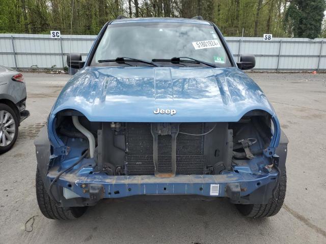 1J4GL58K06W280088 - 2006 JEEP LIBERTY LIMITED BLUE photo 5