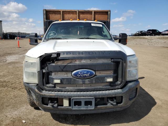 1FDRF3G67BEC22666 - 2011 FORD F350 SUPER DUTY WHITE photo 5