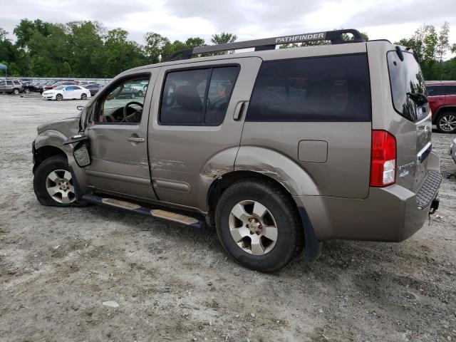 5N1AR18W47C635302 - 2007 NISSAN PATHFINDER LE 金色 照片 2