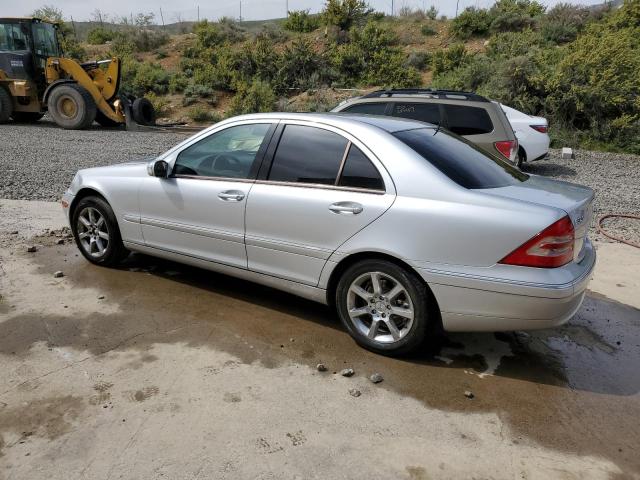 WDBRF64J21F066476 - 2001 MERCEDES-BENZ C320 320 SILVER photo 2