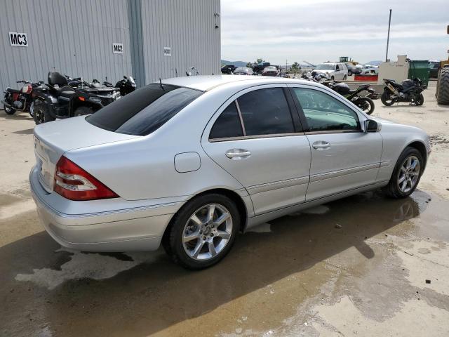 WDBRF64J21F066476 - 2001 MERCEDES-BENZ C320 320 SILVER photo 3