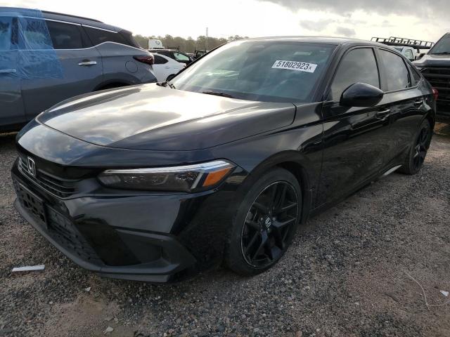 2HGFE2F5XNH506837 - 2022 HONDA CIVIC SPORT 黑色 照片 1