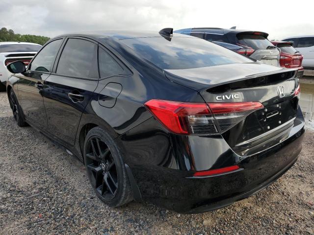 2HGFE2F5XNH506837 - 2022 HONDA CIVIC SPORT 黑色 照片 2