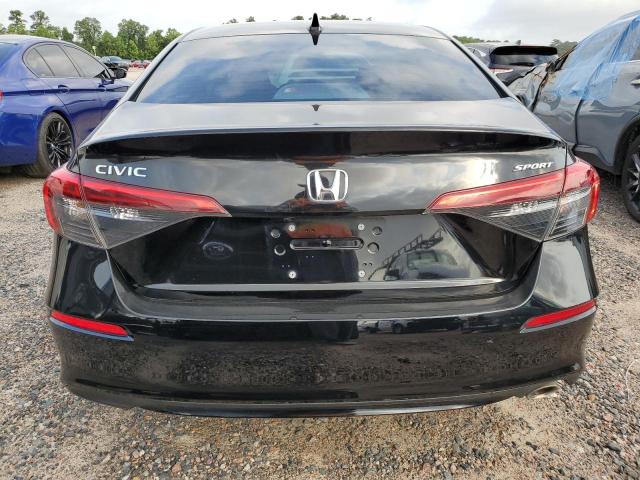 2HGFE2F5XNH506837 - 2022 HONDA CIVIC SPORT BLACK photo 6