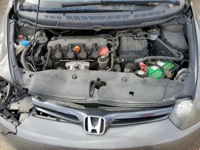 2HGFG12908H503608 - 2008 HONDA CIVIC EXL GRAY photo 11