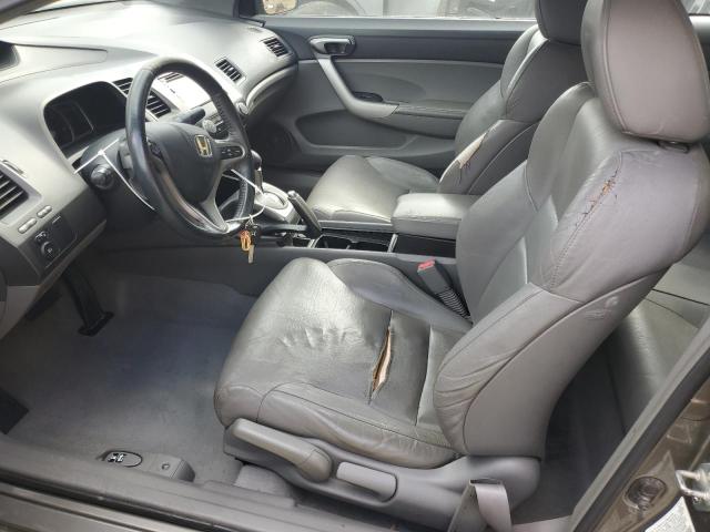 2HGFG12908H503608 - 2008 HONDA CIVIC EXL GRAY photo 7