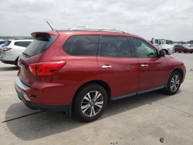 5N1DR2MN3HC908439 - 2017 NISSAN PATHFINDER S RED photo 3