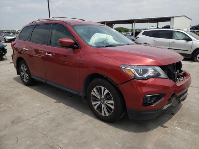 5N1DR2MN3HC908439 - 2017 NISSAN PATHFINDER S RED photo 4