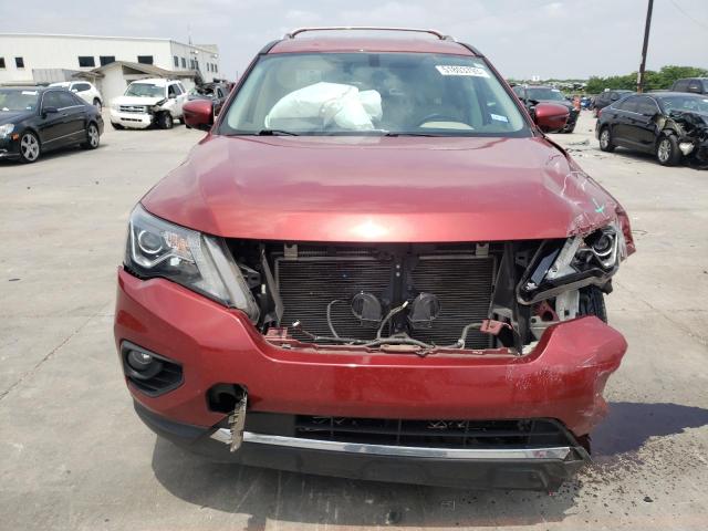 5N1DR2MN3HC908439 - 2017 NISSAN PATHFINDER S RED photo 5